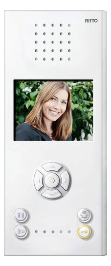 Ritto RGE1787770 Video-Freisprechstelle Color weiß Ritto RGE1787770 Video-Freisprechstelle Color weiß
