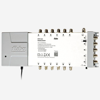 Fuba FMT 512 Multischalter 5 Eingänge 12 Ausgänge inkl. Netzteil Fuba FMT 512 Multischalter 5 Eingänge 12 Ausgänge inkl. Netzteil