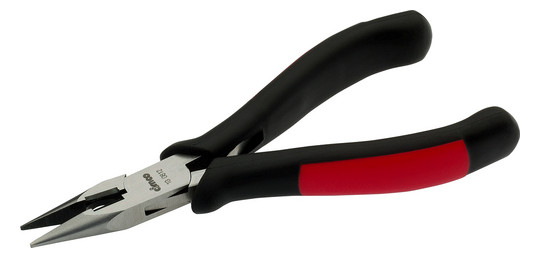 Cimco 100812 Elektronik-Spitzzangen mit Schneide gerade Form glatte Backen Cimco 100812 Elektronik-Spitzzangen mit Schneide gerade Form glatte Backen