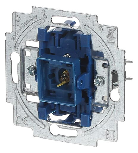 Busch-Jaeger 2020 USGL Wipptaster-Einsatz 1-polig Schließer (Arbeitsstrom) blau 2CKA001413A0533