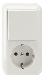 Merten MEG3495-8719 Kombi SCHUKO-Steckdose/ Aus/Wechselschalter 1-polig polarweiß Merten MEG3495-8719 Kombi SCHUKO-Steckdose/ Aus/Wechselschalter 1-polig polarweiß