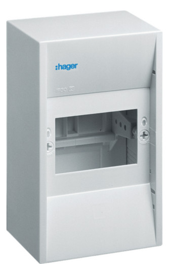 Hager GD104N Miniverteiler gamma 4 Modul IP30 1xPE 1xN