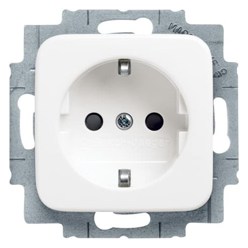 Busch-Jaeger 20 EUCKS-214 SCHUKO® Steckdosen-Einsatz mit erhöhtem Berührungsschutz alpinweiß 2CKA002013A4656 Busch-Jaeger 20 EUCKS-214 SCHUKO® Steckdosen-Einsatz mit erhöhtem Berührungsschutz alpinweiß 2CKA002013A4656