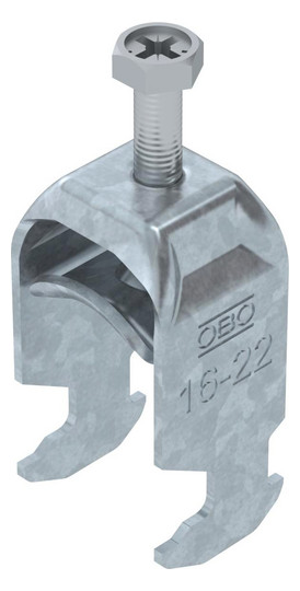 OBO Bettermann 1186016 BS-H1-M-22 FT Bügelschelle 2056 16-22mm tauchfeuerverzinkt OBO Bettermann 1186016 BS-H1-M-22 FT Bügelschelle 2056 16-22mm tauchfeuerverzinkt