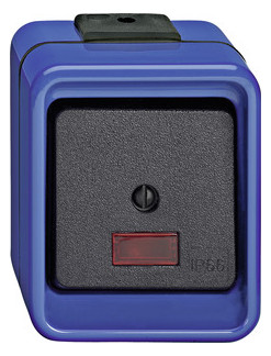 Merten 375998 Wipptaster Wechsel 1-polig blau SCHLAGFEST Merten 375998 Wipptaster Wechsel 1-polig blau SCHLAGFEST