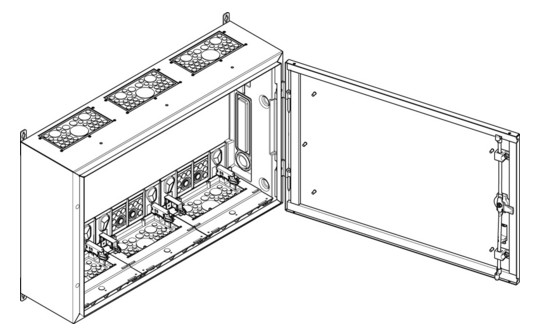 ABN SP33 Wandgehäuse schutzisoliert 800x502x225mm IP54 ABN SP33 Wandgehäuse schutzisoliert 800x502x225mm IP54