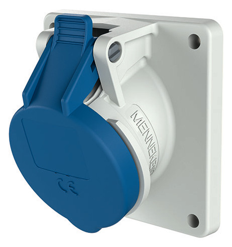 Mennekes 3036 16A3P 6H230V Anbaudose schräg IP44 Mennekes 3036 16A3P 6H230V Anbaudose schräg IP44