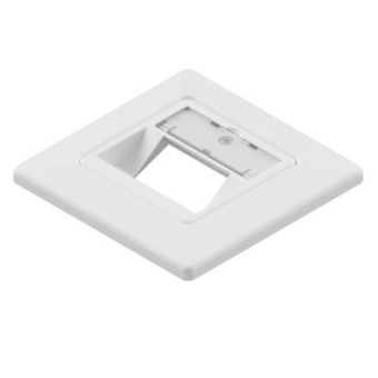 EasyLan CKVDUSL2R Modulaufnahme SL leer + Zentralplatte + Rahmen 2-fach RAL9010 EasyLan CKVDUSL2R Modulaufnahme SL leer + Zentralplatte + Rahmen 2-fach RAL9010