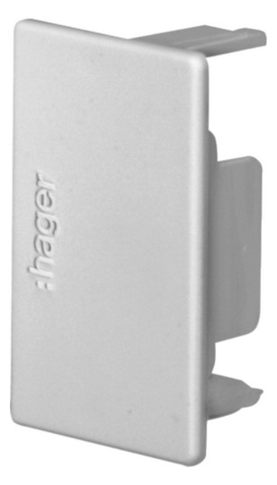 Hager M61837030 Endstück halogenfrei PC/ABS zu LF 30x45mm steingrau Hager M61837030 Endstück halogenfrei PC/ABS zu LF 30x45mm steingrau
