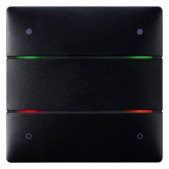 Theben 4801414 LUXORliving iON4 Tastsensor mit 4 Tasten und 4 Status-LEDs mit integriertem Temperatursensor Theben 4801414 LUXORliving iON4 Tastsensor mit 4 Tasten und 4 Status-LEDs mit integriertem Temperatursensor