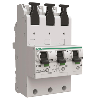 ABN XKS335-5 SHU-Schalter 3p 35A SaS-Montage Charakteristik E