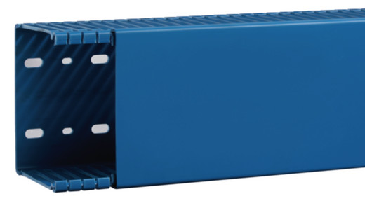 Hager BA6801000BLAUB Verdrahtungskanal PVC BA6 80x100mm blau Hager BA6801000BLAUB Verdrahtungskanal PVC BA6 80x100mm blau