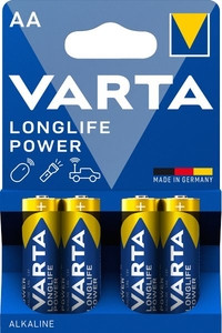 VARTA 04906121414 Longlife Power Mignon Alkali LR6 VARTA 04906121414 Longlife Power Mignon Alkali LR6