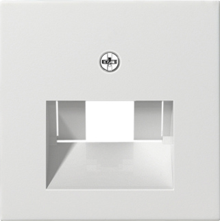 Gira 027027 Abdeckung UAE/IAE + Netzwerk System 55 reinweiß seidenmatt Gira 027027 Abdeckung UAE/IAE + Netzwerk System 55 reinweiß seidenmatt