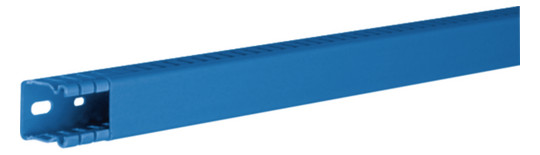 Hager BA6300250BLAUB Verdrahtungskanal PVC BA6 30x25mm blau Hager BA6300250BLAUB Verdrahtungskanal PVC BA6 30x25mm blau