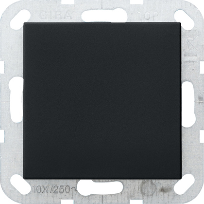 Gira 0268005 Blindabdeckung Tragring System 55 schwarz matt Gira 0268005 Blindabdeckung Tragring System 55 schwarz matt