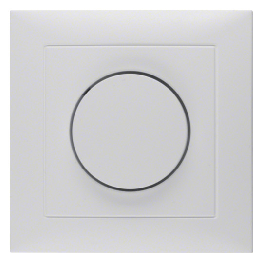 Berker 11309909 Abdeckplatte mit Regulierknopf für Drehdimmer S.1 polarweiß matt Berker 11309909 Abdeckplatte mit Regulierknopf für Drehdimmer S.1 polarweiß matt