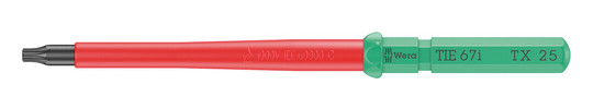 Wera 05006537001 VDE 67 i TX 25x157mm TIE Kraftform Kompakt TORX Wera 05006537001 VDE 67 i TX 25x157mm TIE Kraftform Kompakt TORX