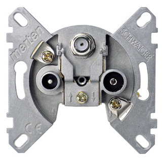 Merten 466097 Sat-Antennendose 3-fach Merten 466097 Sat-Antennendose 3-fach