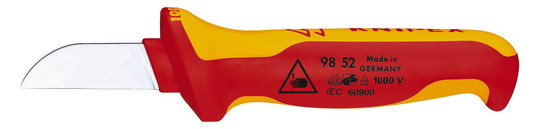 Knipex 9852SB VDE-Kabelmesser 190mm Knipex 9852SB VDE-Kabelmesser 190mm