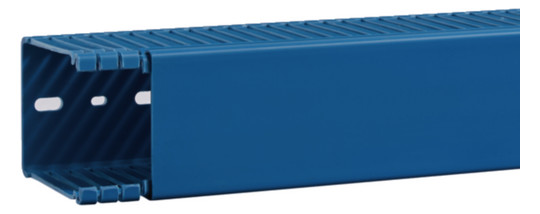 Hager BA6800600BLAUB Verdrahtungskanal PVC BA6 80x60mm blau Hager BA6800600BLAUB Verdrahtungskanal PVC BA6 80x60mm blau