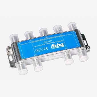 Fuba OHV 801 Verteiler 8-fach horizontal DC-Pass Frequenz :5-2400MHz Dämpfung: 12-18dB Fuba OHV 801 Verteiler 8-fach horizontal DC-Pass Frequenz :5-2400MHz Dämpfung: 12-18dB