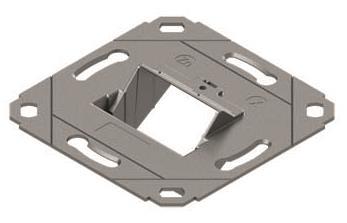 EasyLan CKVD1DS designfähige Modulaufnahme leer ohne Zentralplatte 1 und 2 fach EasyLan CKVD1DS designfähige Modulaufnahme leer ohne Zentralplatte 1 und 2 fach