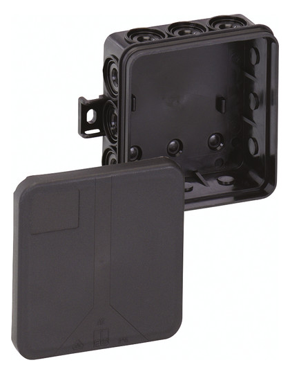Spelsberg 33221201 i 12 -L schwarz Abzweigdose Schutzart IP55 max. Leiterquerschnitt 2,5² Schlagfestigkeit IK07 Schutzklasse II Ui 400V AC VDE halogenfrei Spelsberg 33221201 i 12 -L schwarz Abzweigdose Schutzart IP55 max. Leiterquerschnitt 2,5² Schlagfestigkeit IK07 Schutzklasse II Ui 400V AC VDE halogenfrei
