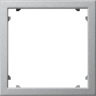 Gira 028326 Adapterrahmen quadratisch 45 x 45 mm System 55 alu lackiert Gira 028326 Adapterrahmen quadratisch 45 x 45 mm System 55 alu lackiert