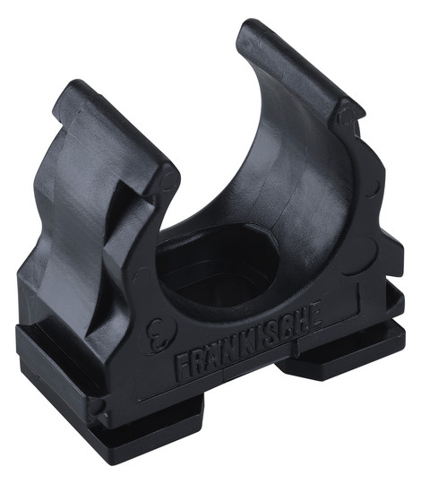 Fränkische 22571025 clipfix-UV 25 schwarz Ku-Klemmschelle M25 Fränkische 22571025 clipfix-UV 25 schwarz Ku-Klemmschelle M25