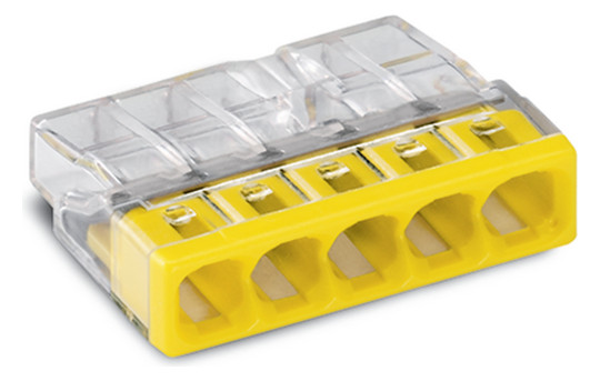 WAGO 2273-205 COMPACT-Verbindungsdosenklemme für eindrähtige Leiter max. 2,5mm² WAGO 2273-205 COMPACT-Verbindungsdosenklemme für eindrähtige Leiter max. 2,5mm²