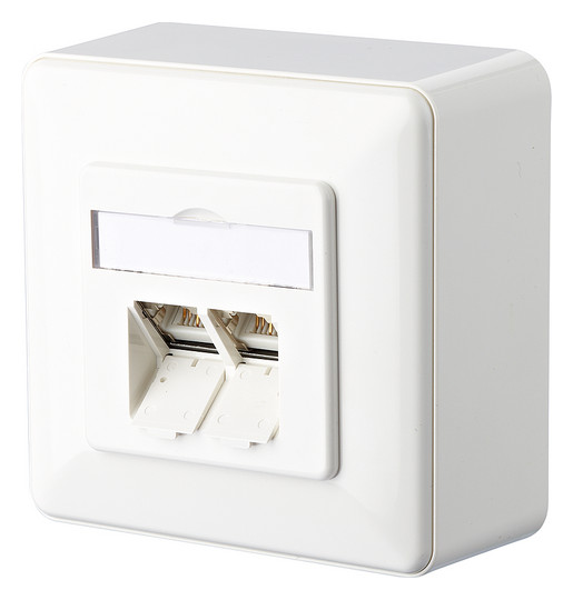 Metz Connect 1307380002-I Dat-Dose E-Dat C6 8/8(8) AP rw Cat6 RAL 9010 Metz Connect 1307380002-I Dat-Dose E-Dat C6 8/8(8) AP rw Cat6 RAL 9010