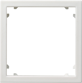 Gira 028327 Adapterrahmen quadratisch 45 x 45 mm System 55 reinweiß seidenmatt Gira 028327 Adapterrahmen quadratisch 45 x 45 mm System 55 reinweiß seidenmatt