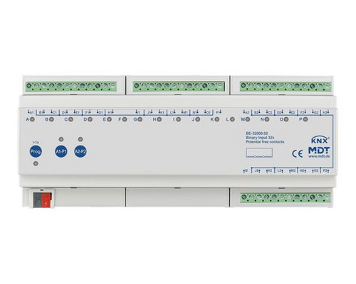 MDT BE-32000.02 Binäreingang 32-fach 12TE REG Ausführung potentialfrei MDT BE-32000.02 Binäreingang 32-fach 12TE REG Ausführung potentialfrei