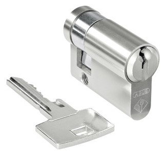Merten MEG3985-0001 Profilhalbzylinder mit Schlüsselabzug in Mittelposition Merten MEG3985-0001 Profilhalbzylinder mit Schlüsselabzug in Mittelposition