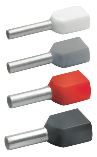 Klauke 87614 Isolierte Zwillingsaderendhülsen 2 x 10 mm² Rot Länge 14mm Cu verzinnt Klauke 87614 Isolierte Zwillingsaderendhülsen 2 x 10 mm² Rot Länge 14mm Cu verzinnt
